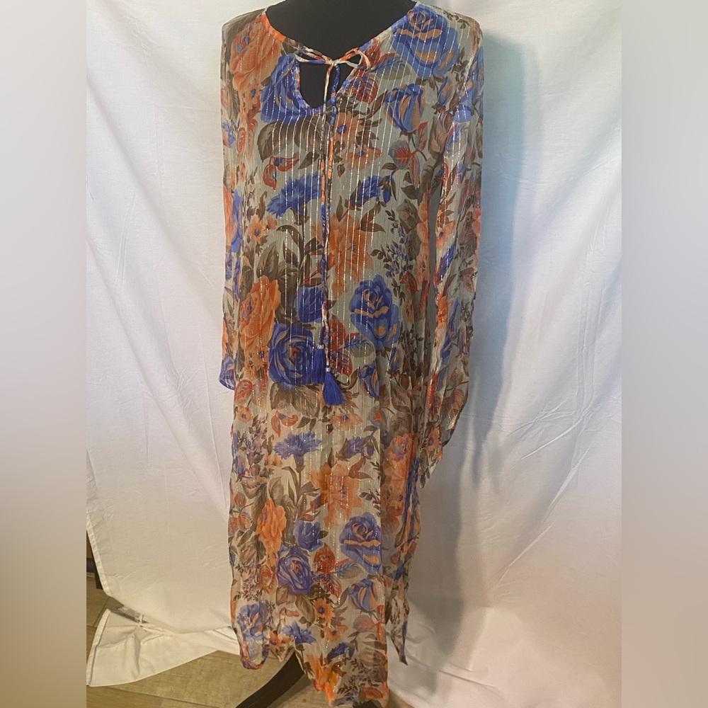 Aratta Silent Journey‎ Kaftan Dress OS MSRP~$150